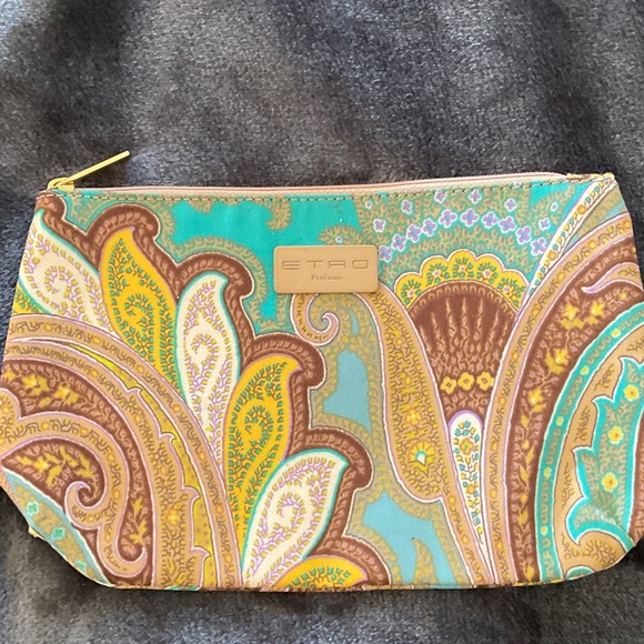 Etro Handbags - NWT small ETRO pouch paisley pattern